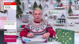 Jewellery Maker  Advent Calender Tutorial 171223  Natalie Patten [upl. by Jud]