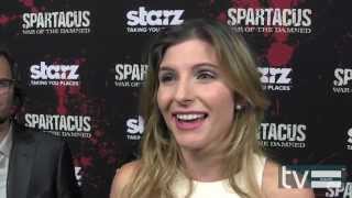 Viva Bianca quotIlithyiaquot Talks Spartacus Season 3 Starz [upl. by Paxton]