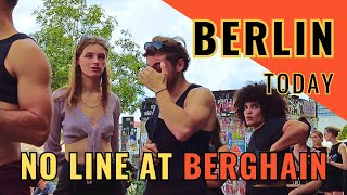 🚨How to get to Berghain WITHOUT waiting in LINE 🇩🇪 BERLIN WALK [upl. by Imoin]