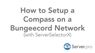 How to Setup a Compass on a Bungeecord Network  Minecraft Java [upl. by Ecenaj746]