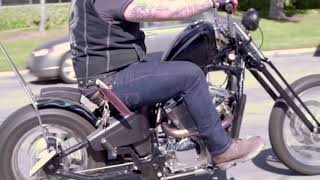 Honda Shadow Build w SPRINGER FRONT END KIT  Test Ride [upl. by Aneger876]