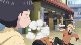 Himawari Makes fun of Narutos Clone Buying Kuraama toy Himawari met her fathers friends [upl. by Wendolyn]