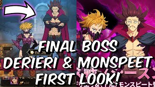 Final Boss Derieri amp Monspeet HELL MODE  THEY LOOK AMAZING  Seven Deadly Sins Grand Cross [upl. by Mosora856]