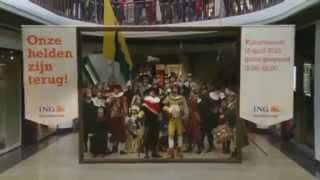 Amsterdam  Rembrandt Flashmob  The Night Watch  HD [upl. by Eelyahs]