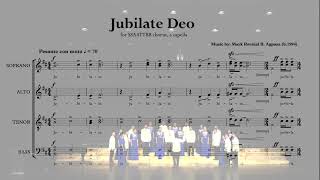 Jubilate Deo Mark Agpasa  LNHS Voice Chorale [upl. by Ydolem]