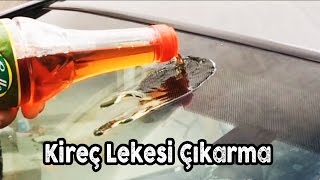 CAMDAKİ KİREÇ LEKESİNİ ÇIKARMA  NASIL YAPILIR KESİN ÇÖZÜM [upl. by Aleicarg560]