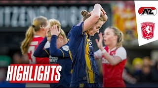 LAAT GELIJKSPEL bij AZ in TITELRACE  AZ  FC Twente 23032024  Highlights [upl. by Jarvis126]