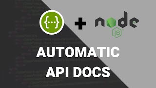 Automatic Swagger Documentation with Node amp Express [upl. by Iznekcam]