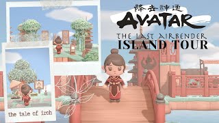 Spectacular Avatar The Last Airbender ATLA Themed Island Tour  Animal Crossing New Horizons [upl. by Ynattir]