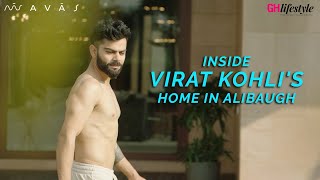 Inside Virat Kohli’s Spacious Holiday Home in Alibaug [upl. by Follmer]