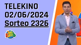 Sorteo Nro 2326  Resultados Telekino Sorteo 2326  Telekino en vivo 02062024  telekino 2326 [upl. by Rasla685]