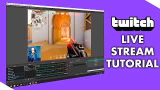 TWITCH Stream Tutorial German  Wie streamt man auf Twitch  Wie kann man auf Twitch streamen [upl. by Akimehs]