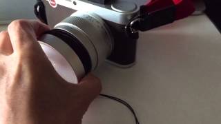 LEICA X Typ113 Hood amp Lens Cap [upl. by Anawqahs]