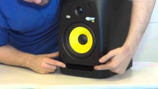 KRK Rokit RP6 G2 Active Studio Monitor Demo  wwwgetinthemixcouk [upl. by Noizneb846]