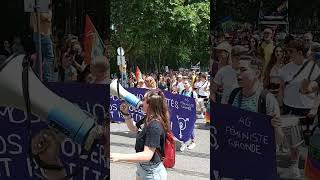 Bordeaux  la marche des fiertés 2023 [upl. by Renrut53]