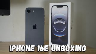 iPhone 16e Unboxing [upl. by Eirroc557]