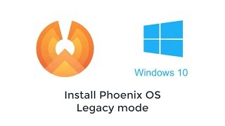 Install Phoenix OS in Windows 10 [upl. by Nolyak]