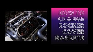 How to Change Magna  380  V6 Rocker Cover Gaskets [upl. by Jecoa]