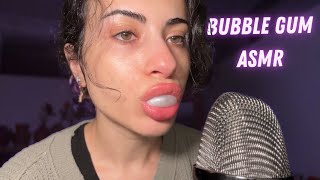 ASMR Mouth Sounds  High Sensitivity Bubble Gum Chewing [upl. by Bencion]