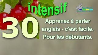 Cours anglais en ligne  Сonversation pour les débutants  beginners Intensif YouTube Leçon 30 [upl. by Brubaker573]