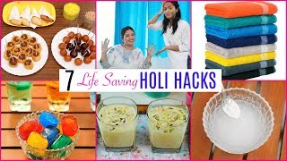 7 LIFE Saving HOLI Hacks for KITCHEN amp HOME  CookWithNisha [upl. by Rebecka]