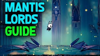 Hollow Knight Mantis Lords Boss Fight location and Guide [upl. by Jena]