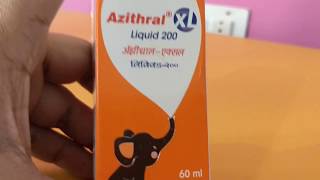 azithral XL 200 syrup ready to use antibiotic [upl. by Unders]