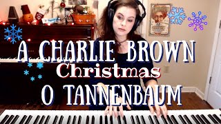 O Tannenbaum Charlie Brown Christmas Piano Cover  Vince Guaraldi Xmas Music [upl. by Birmingham]