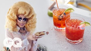 Trixie Mattel Makes a PBampJ and More Importantly a Cocktail  GQ [upl. by Mirisola]