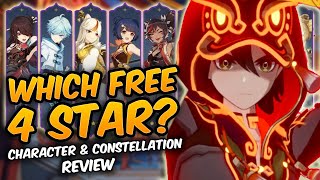 Which Free Character Should You Actually Get Lantern Rite 4 Star Review  Genshin Impact [upl. by Wayne]