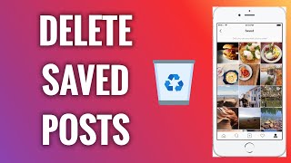 How To Delete Your Saved Posts On Instagram All At Once [upl. by Ahsiekit636]