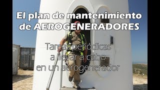 AEROGENERADOR PLAN DE MANTENIMIENTO COMPLETO Y DETALLADO [upl. by Raseda]