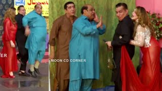 Zafri Khan and Nasir Chinyoti with Khushboo Stage Drama Thug Badmash Comedy Clip 2020 [upl. by Hoffarth]