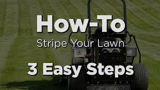 Dixie Chopper  How to Stripe Your Lawn [upl. by Housum]