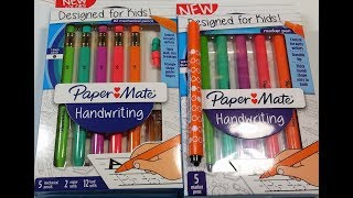 New Papermate Handwriting Pens and Pencils [upl. by Viviene]