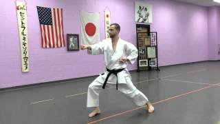 Heian Shodan Slow Motion [upl. by Akimrehs]