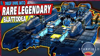 Starfields Rarest Legendary Ship Encounters  Spacer Scavenger Blattodea Breakdown [upl. by Enyak]