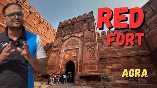 RED FORT AGRA  Agra Fort  इसका Defence System खतरनाक 😱 [upl. by Cooe]