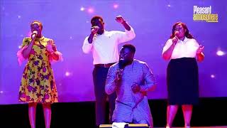 MOG LEADS GHANA WORSHIP AT PLEASANT ATMOSPHERE  JUDAH TV [upl. by Rochell]