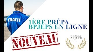 Lancement de la prépa BPJEPS en ligne [upl. by Elodea]