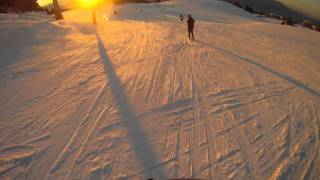 Ski Chamrousse piste rouge  bleu [upl. by Sisenej]