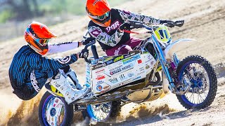 Motocross Action tests a 660cc TM Sidecar [upl. by Normand]