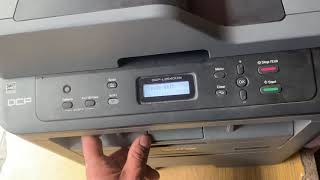 How to reset Brother DCP  L2540DW Toner Low or Drum End Soon Solve [upl. by Aon229]