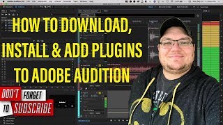 How Download Install and Add 3rd Party Plugins to Adobe Audition [upl. by Akeim268]