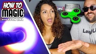 6 Magic Fidget Spinner Tricks [upl. by Matta]