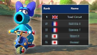 How I Reached Rank 1 in Competitive Mario Kart 8 Deluxe [upl. by Llertnac]