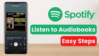 How to Listen to Audiobooks on Spotify [upl. by Amoritta546]