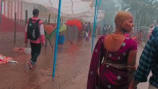 Wife and Husband after Headshave walking  mottai [upl. by Narrat]