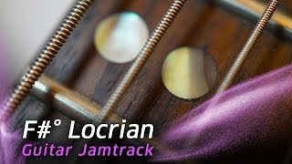 ★ TOP ★ Guitar Backing Track G Modes Locrian 7th Position F°  JAMTRACKde [upl. by Lavina645]