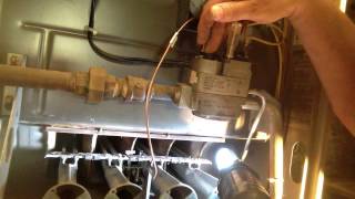 How to adjust furnace pilot light [upl. by Barbi]